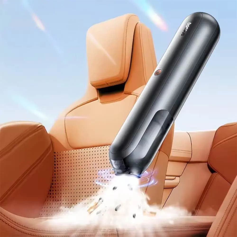 Mini Aspirateur Portable pour Voiture Baseus A0 Pro Noir - Vue 2