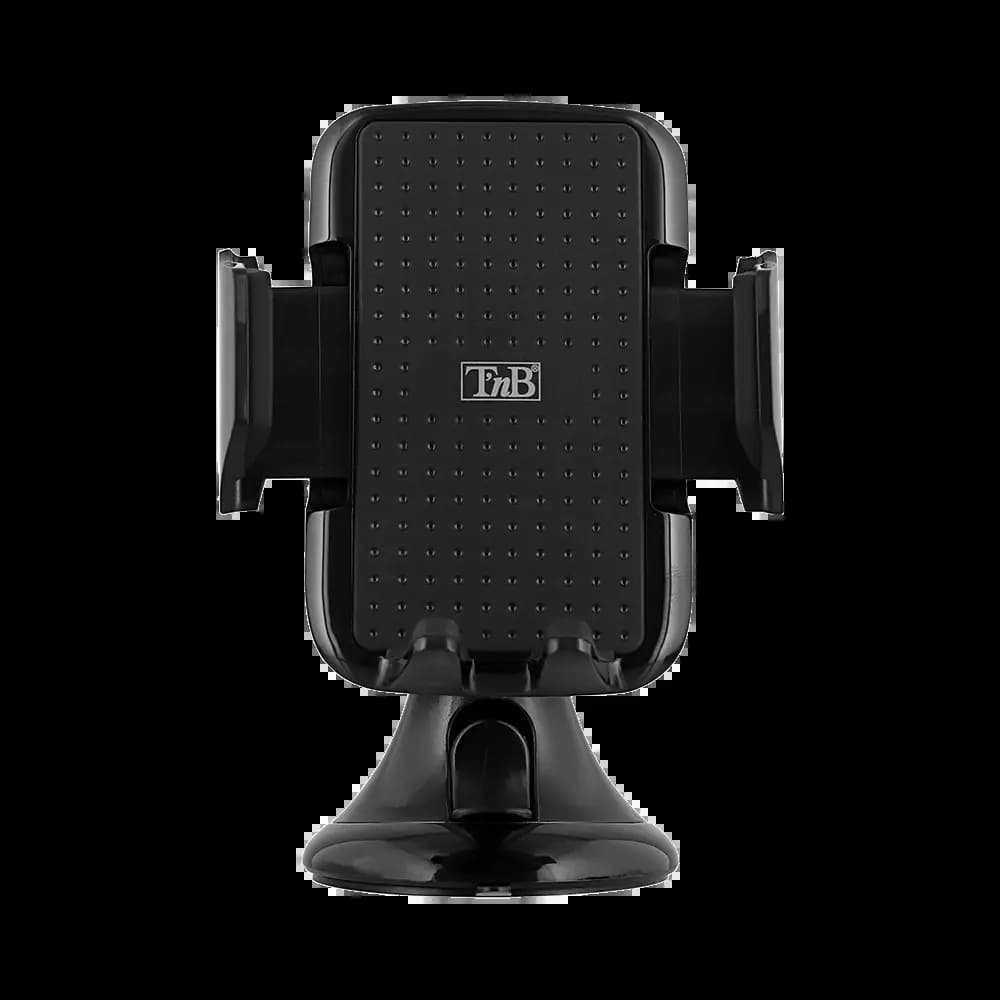 Support smartphone pour voiture fixation pare-brise T'nb Noir