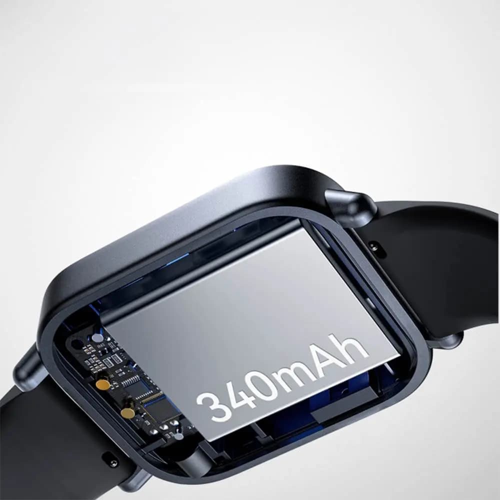 Montre connectée appels Bluetooth & suivi santé – JOYROOM JR-FT3S Gris sidéral - Vue 3