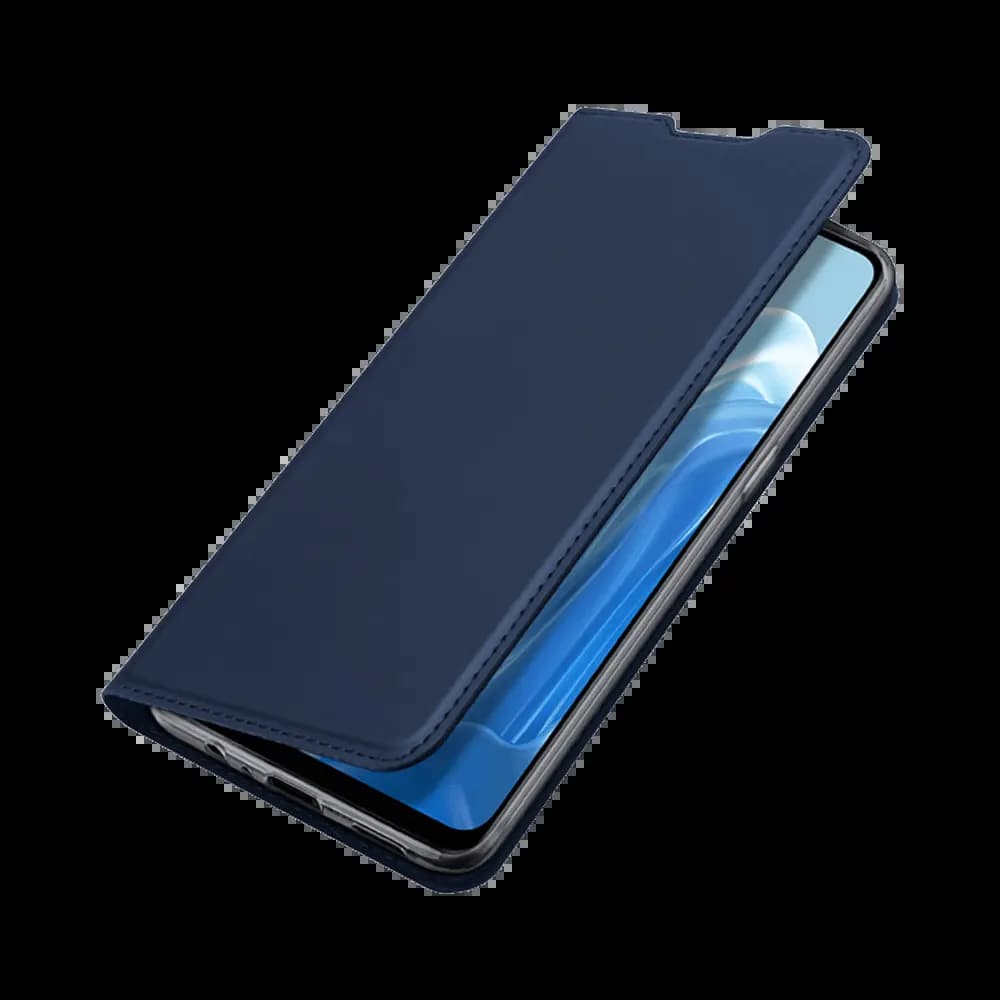 Housse folio OPPO Reno7 porte-carte – Dux Ducis Skin Pro Bleu - Vue 3