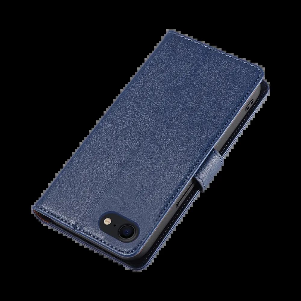 Housse folio anti-RFID iPhone 7 / 8 / SE – PROTECT IP011 Bleu Marine - Vue 6