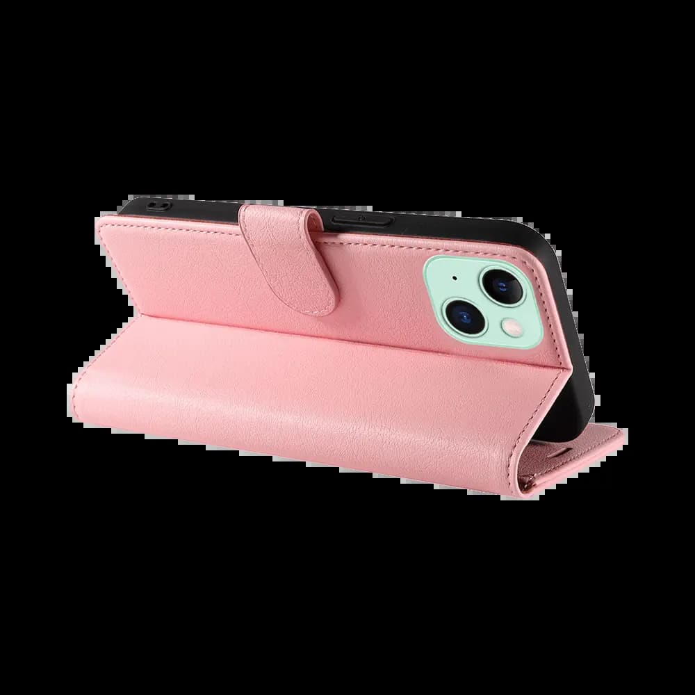 Housse folio anti-RFID iPhone 15 Plus – PROTECT IP011 Rose - Vue 2