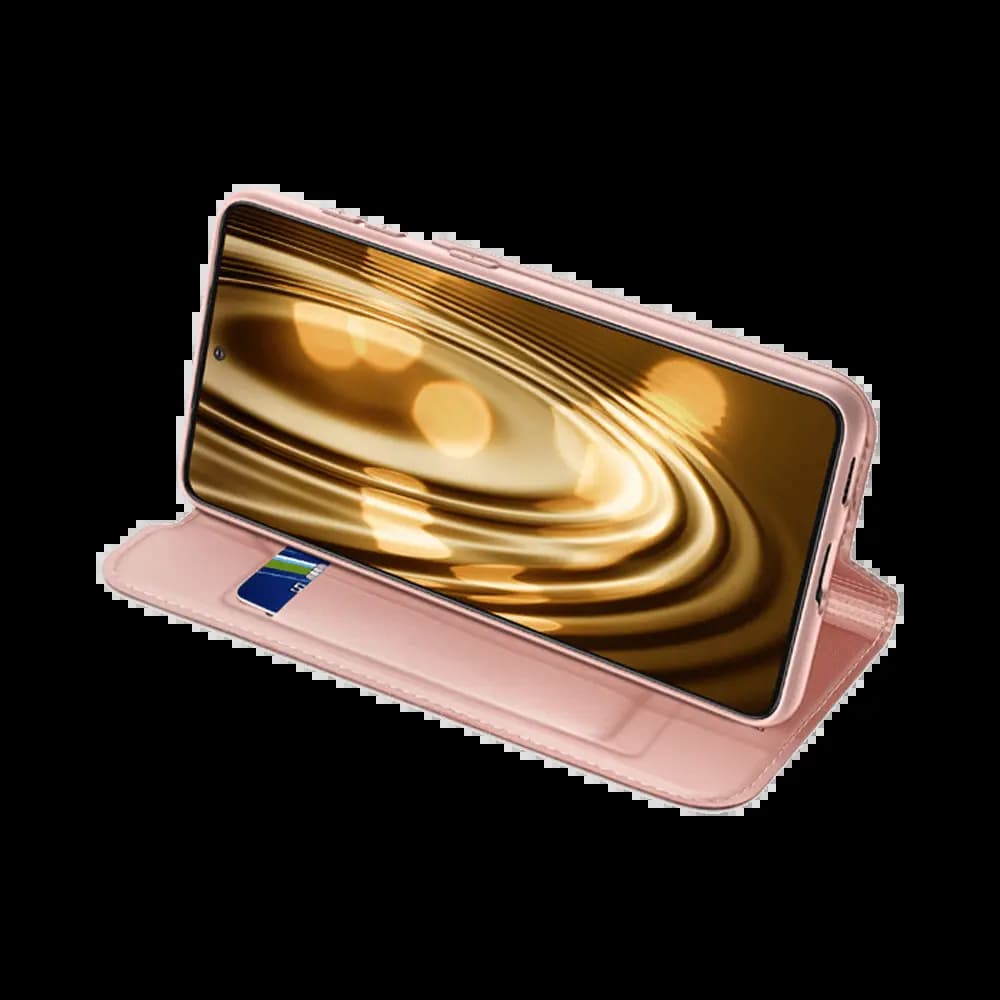 Housse folio Samsung Galaxy S21 porte-carte – Dux Ducis Skin Pro Noir - Vue 4