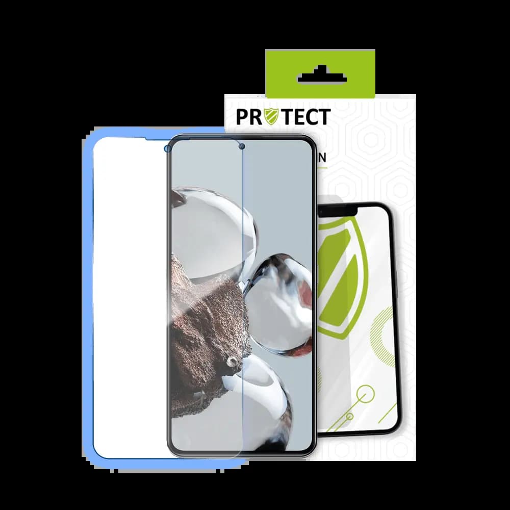 Verre trempé 9H – protection écran compatible Xiaomi 12T / 12T Pro – PROTECT Transparent - Vue 2