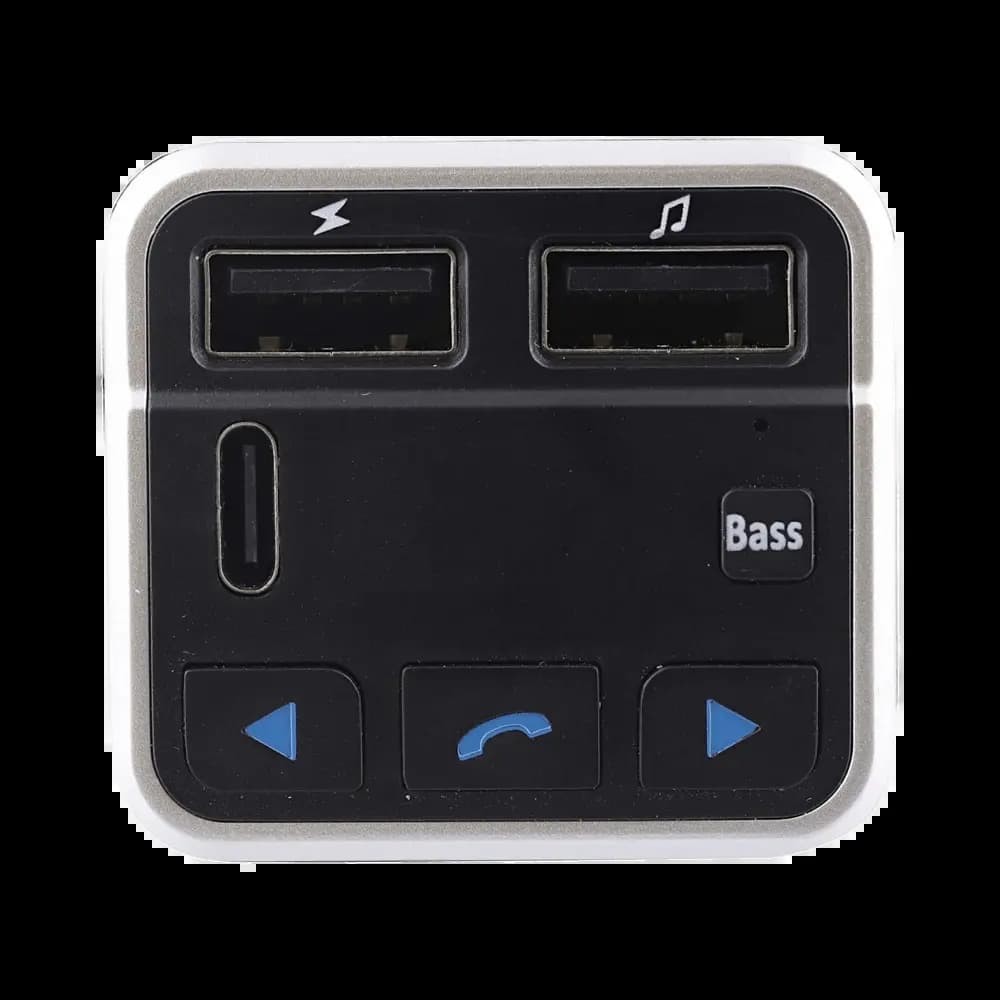 Transmetteur FM Bluetooth & Chargeur Voiture T'nb FMCT07V2 Noir - Vue 2