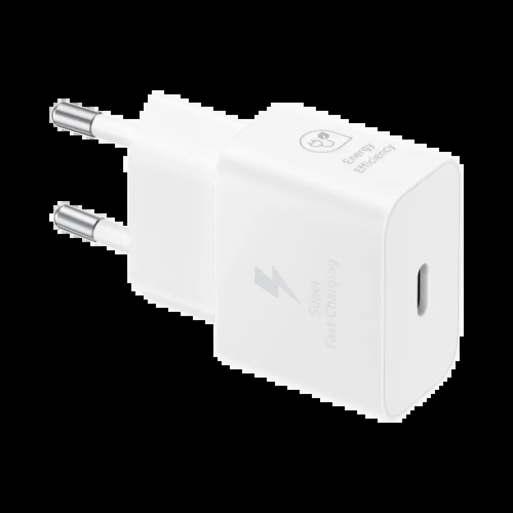 Chargeur secteur 25W USB-C Super Fast Charging ultra-compact – Samsung Blanc - Vue 5