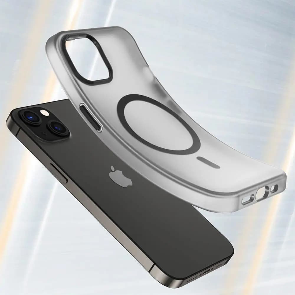 Coque MagSafe bi-matière – iPhone 13 – PROTECT MF-006 Noir - Vue 2