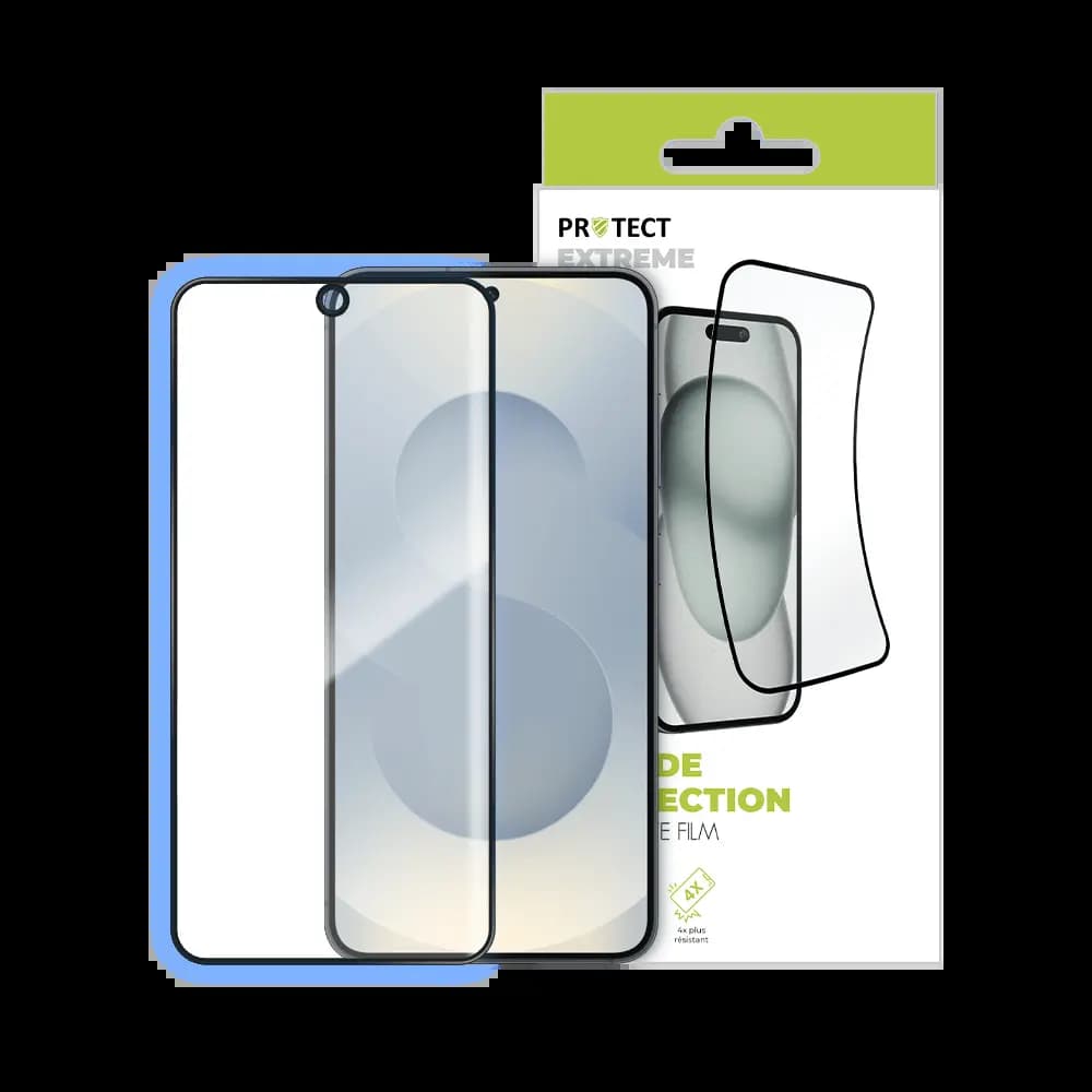 Film de protection extrême 7H – compatible Samsung Galaxy S24 5G / S25 – PROTECT Transparent - Vue 3