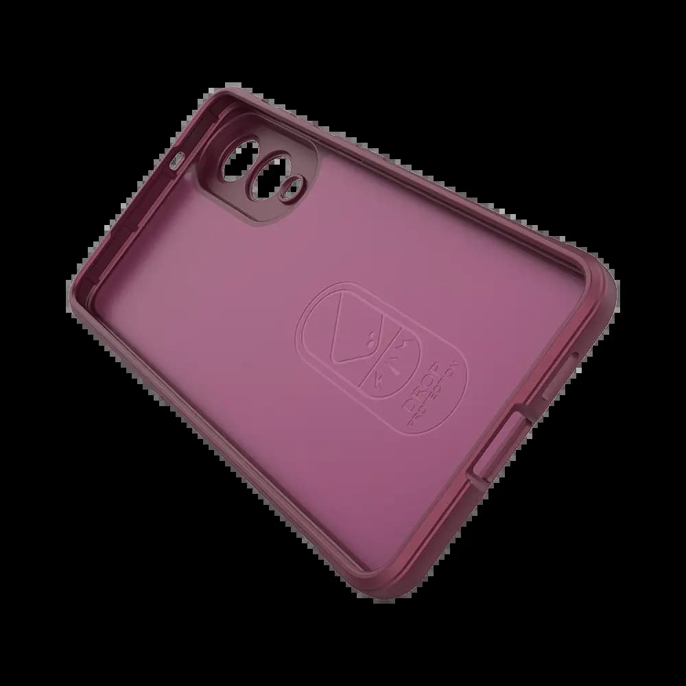 Coque de protection antichoc renforcée – Samsung Galaxy S25 Edge – PROTECT IX008 Prune - Vue 4