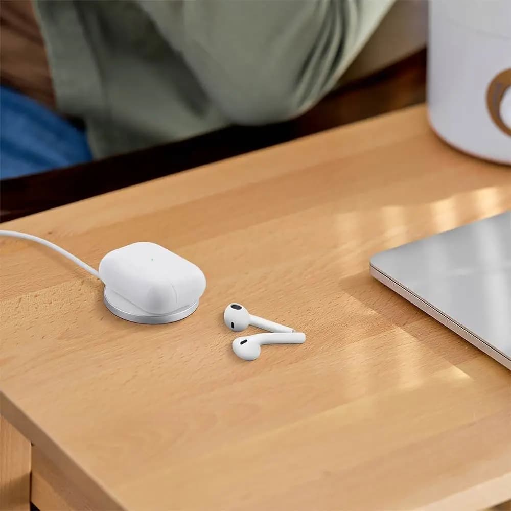 Chargeur à Induction T'nb sans fil 3 en 1 Blanc - Vue 3