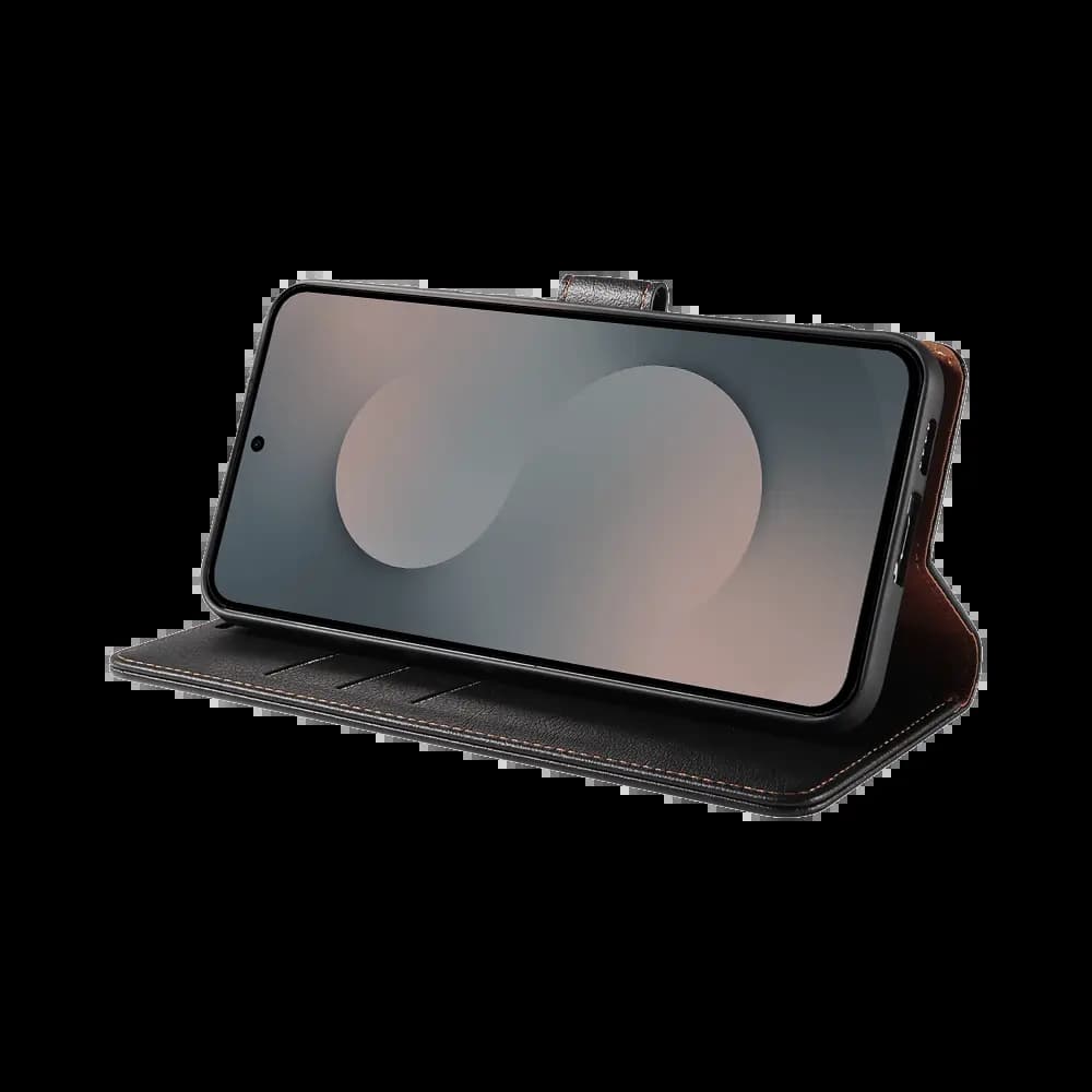 Housse folio anti-RFID Samsung Galaxy S25 FE – PROTECT IP011 Noir - Vue 5