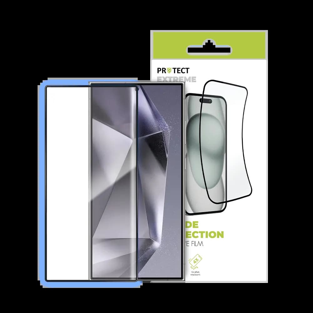 Film de protection extrême 7H – Samsung Galaxy S24 Ultra 5G – PROTECT Transparent - Vue 3
