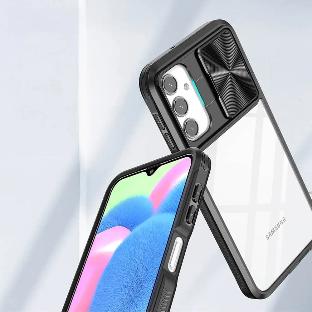 Coque avec cache caméra – Samsung Galaxy A16 5G / A16 4G / A17 5G – PROTECT IE027 Noir - Vue 5