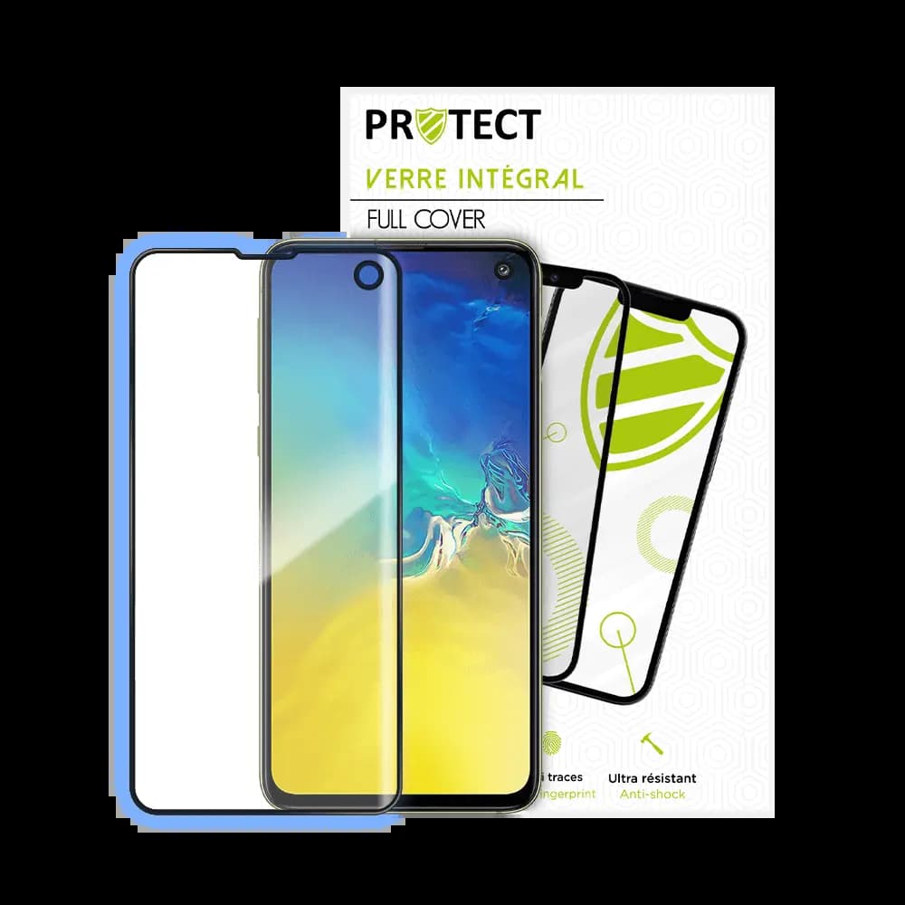 Verre trempé intégral 5D 9H – protection écran Samsung Galaxy S10e – PROTECT Noir - Vue 2