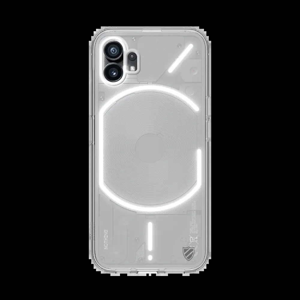 Coque silicone Nothing Phone (1) PROTECT - Transparent - Vue 2