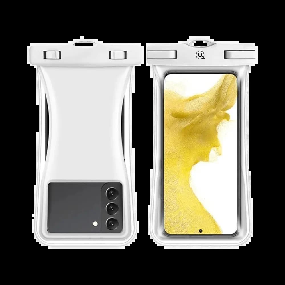 Pochette de Protection Étanche Usams à Double Poche IP68 Blanc - Vue 3