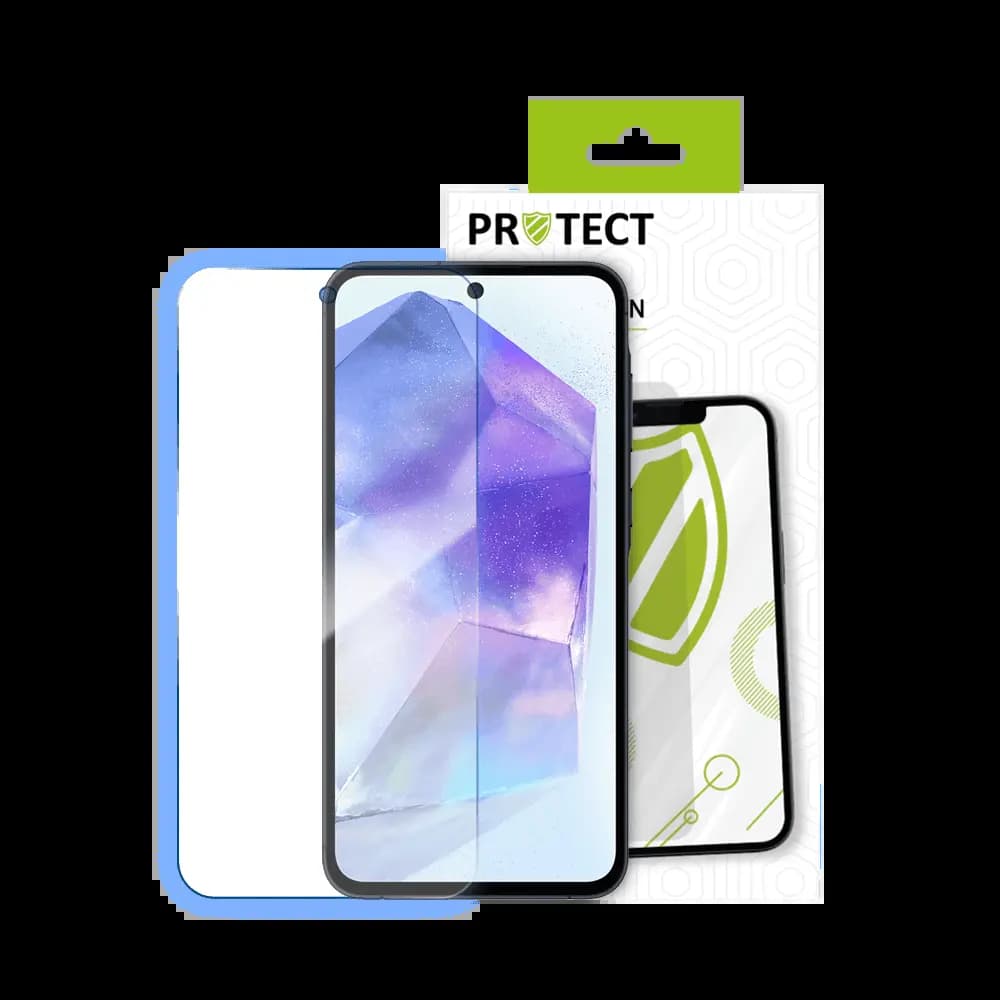 Verre trempé 9H – protection écran Samsung Galaxy A55 5G – PROTECT Transparent - Vue 2