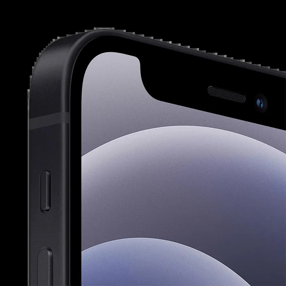 Smartphone occasion iPhone 12 64Go - Noir - Vue 2