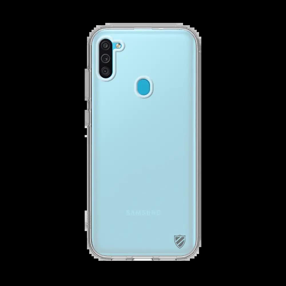 Coque Silicone PROTECT pour Samsung Galaxy M11 Transparent - Vue 2