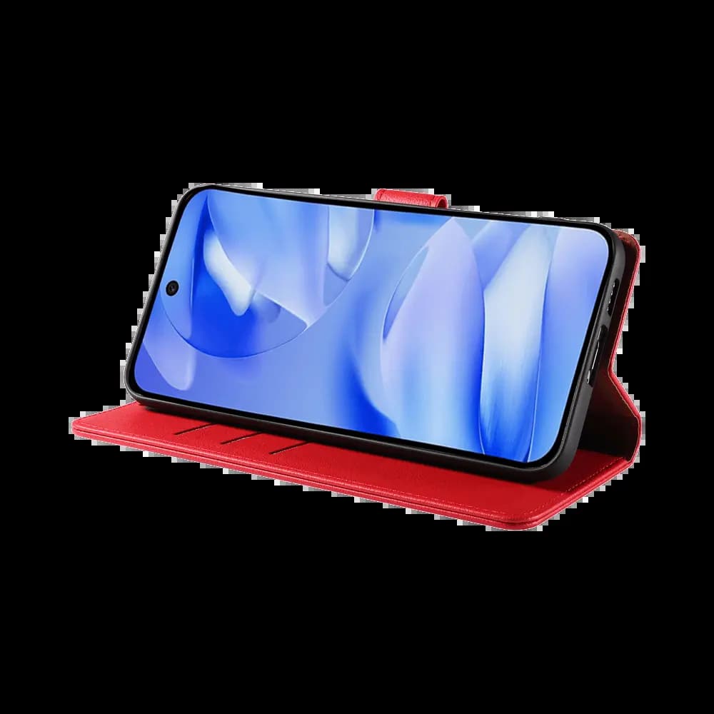 Housse folio anti-RFID Google Pixel 9a PROTECT IP011 Rouge - Vue 5