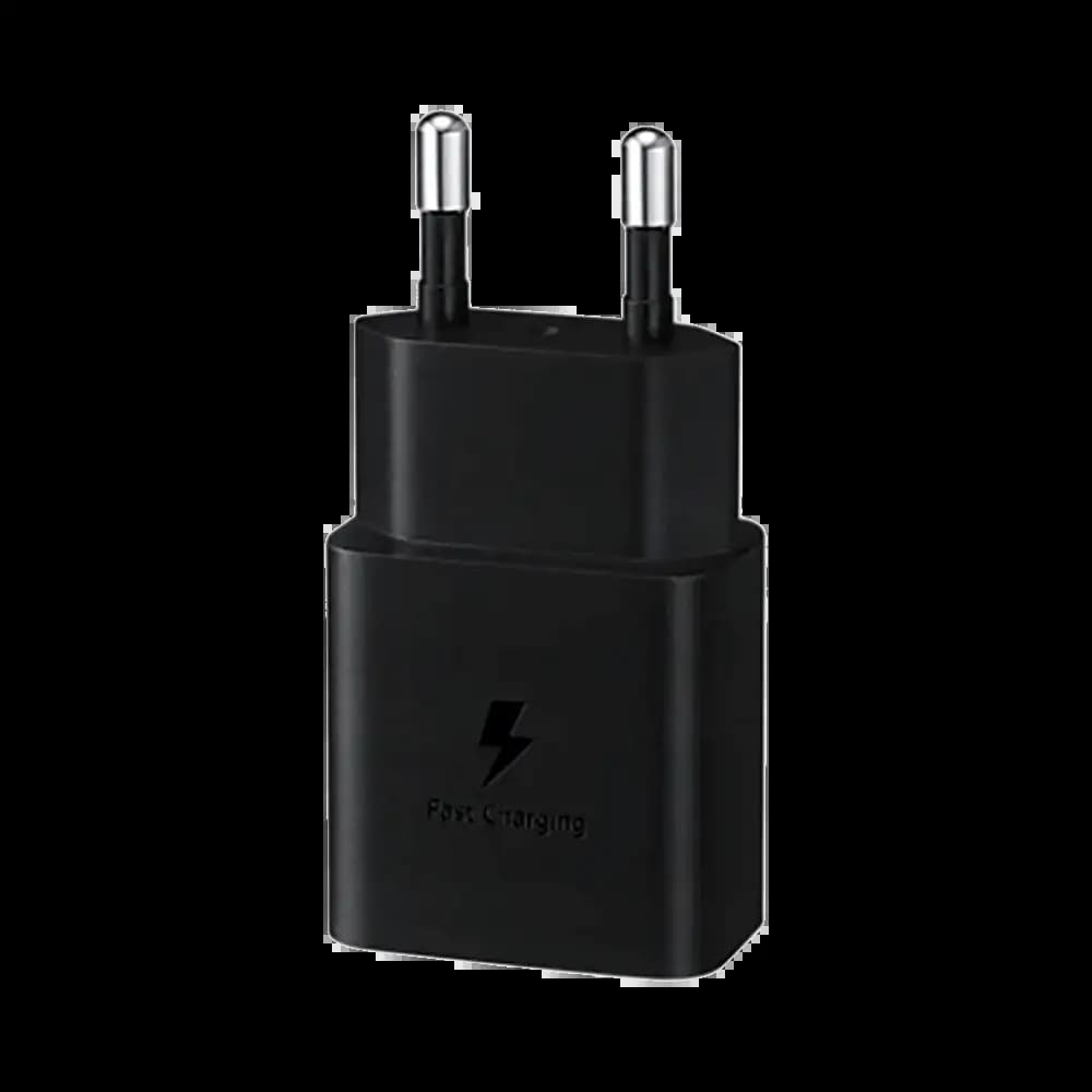 Chargeur secteur USB-C 15W avec câble USB-C – Samsung Noir