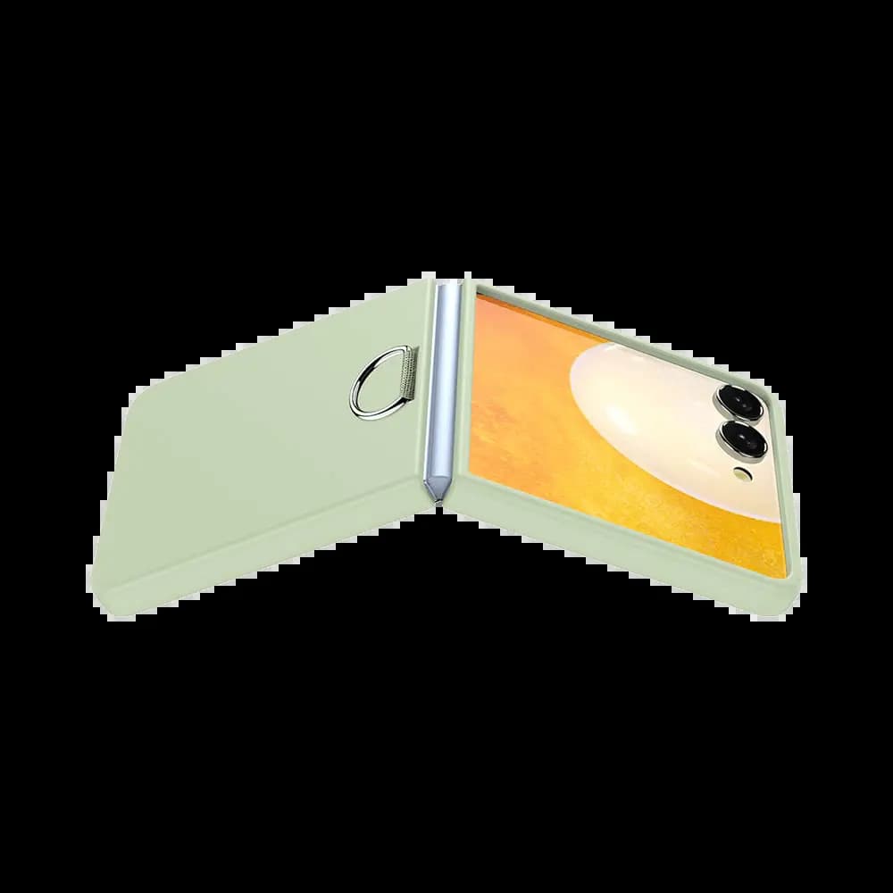 Coque de Protection avec Anneau Z-FL2 Samsung Galaxy Z Flip 7 5G  Vert Clair - Vue 3
