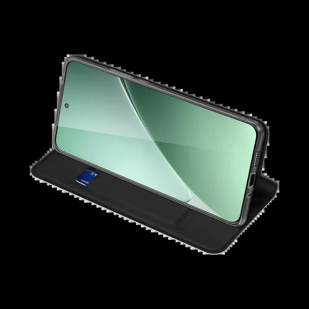 Housse folio Xiaomi 15 Pro porte-carte – Dux Ducis Skin Pro Noir - Vue 4