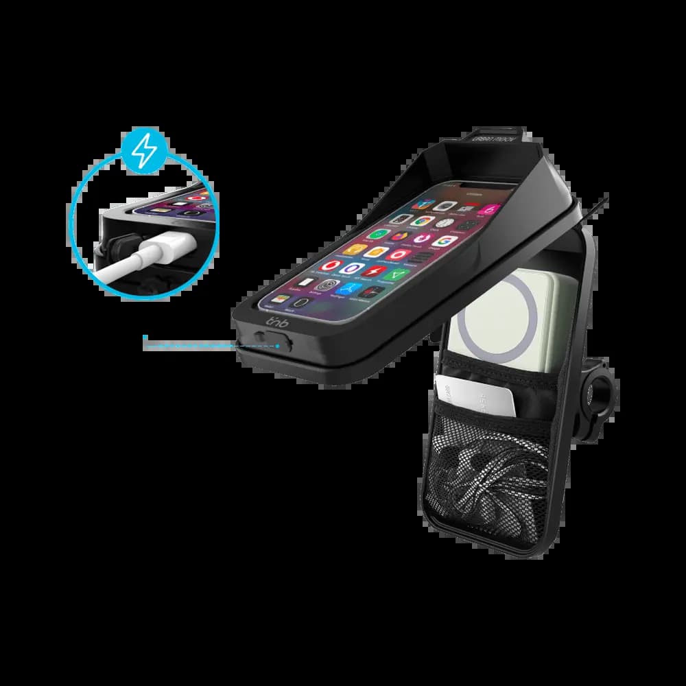 Support Smartphone pour Vélo & Trottinette T'nb UMBIKEWP1 avec Système QUICK LOCK Noir - Vue 72