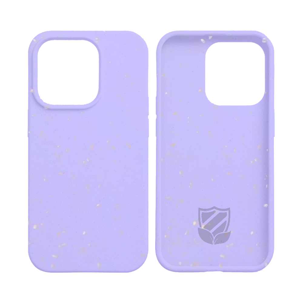 Coque bio iPhone 15 Pro - PROTECT Violet Clair - Vue 2