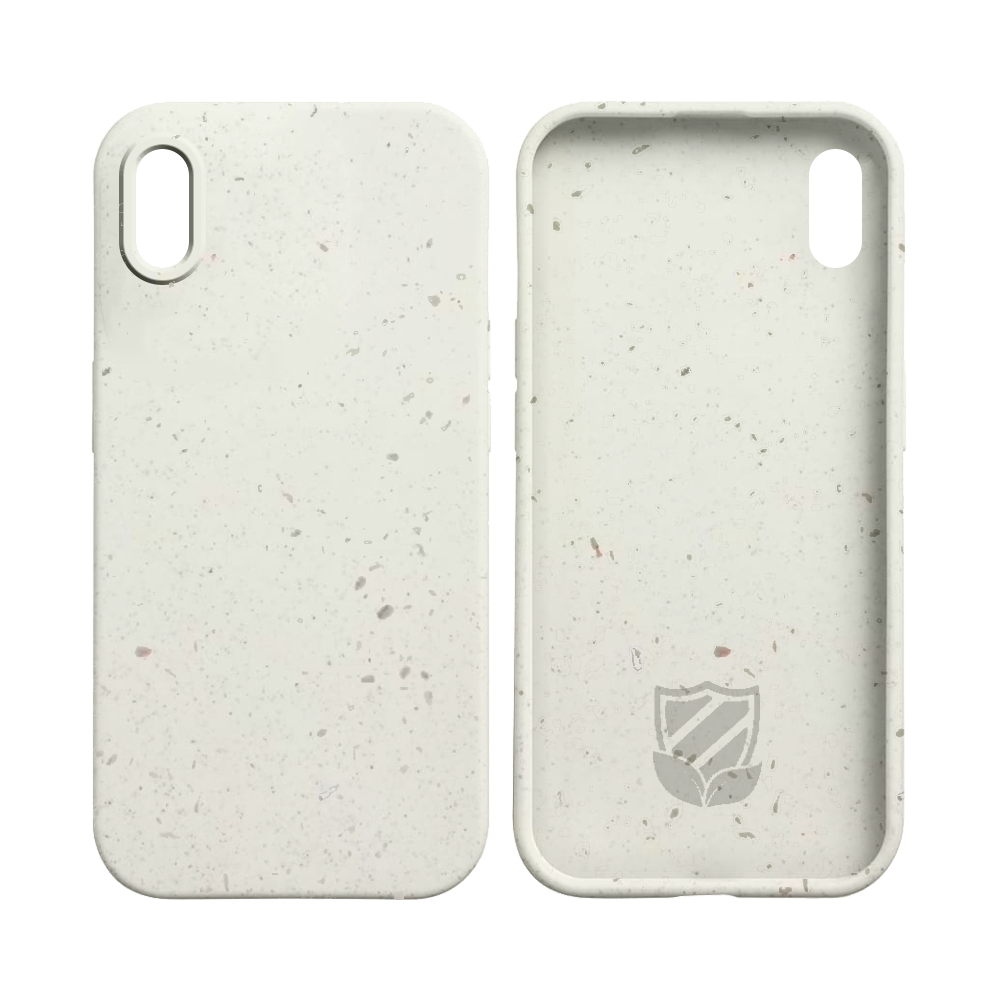 Coque bio iPhone XS Max - PROTECT Blanc - Vue 2