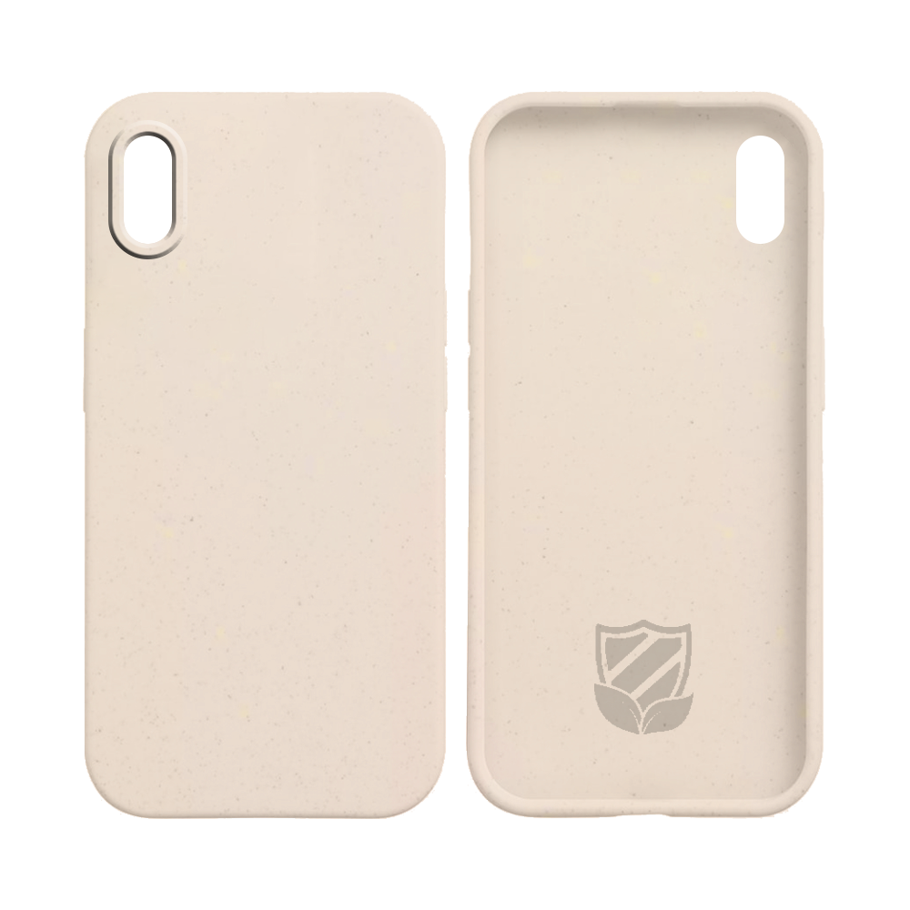 Coque bio iPhone X / XS - PROTECT Rose - Vue 2