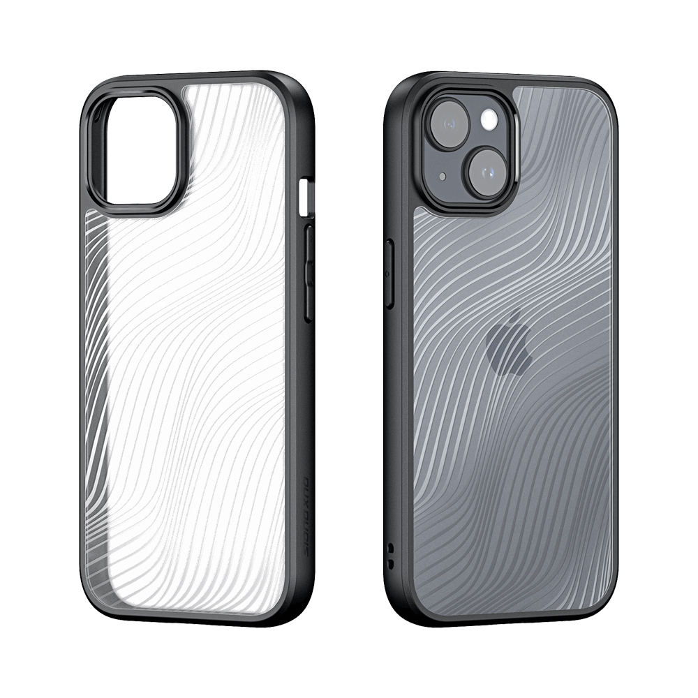 Coque anti-chocs finition mate – iPhone 15 – Dux Ducis Aimo Noir - Vue 2