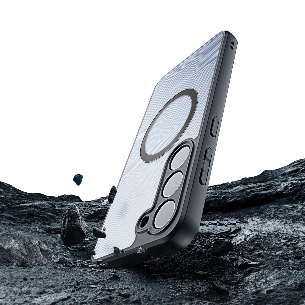 Coque MagSafe anti-chocs – Samsung Galaxy S23+ 5G – Dux Ducis Aimo Mag Noir - Vue 4