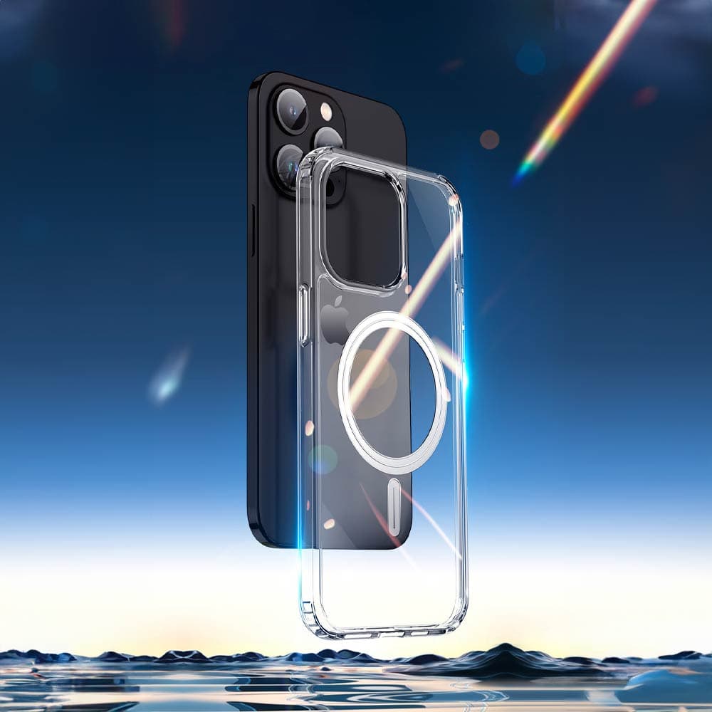Coque de protection MagSafe iPhone 15 Pro - Dux Ducis Clin Mag Transparent - Vue 2