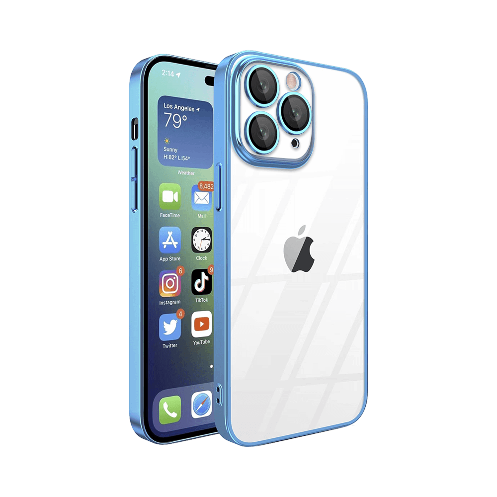 Coque de Protection JMGOKIT pour Apple iPhone 12 Pro Bleu - Vue 2