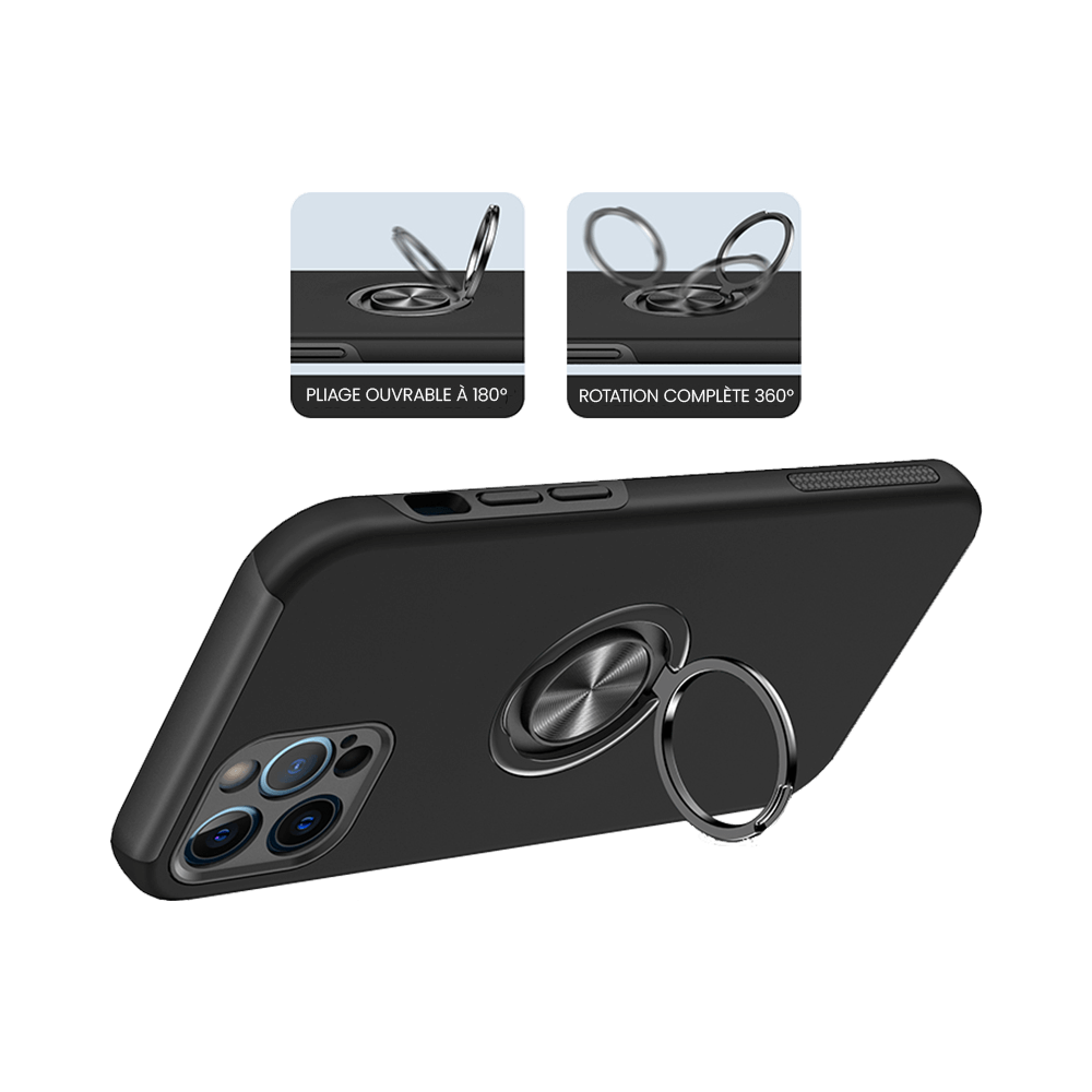 Coque de Protection PROTECT pour Apple iPhone 12 Pro Noir - Vue 3