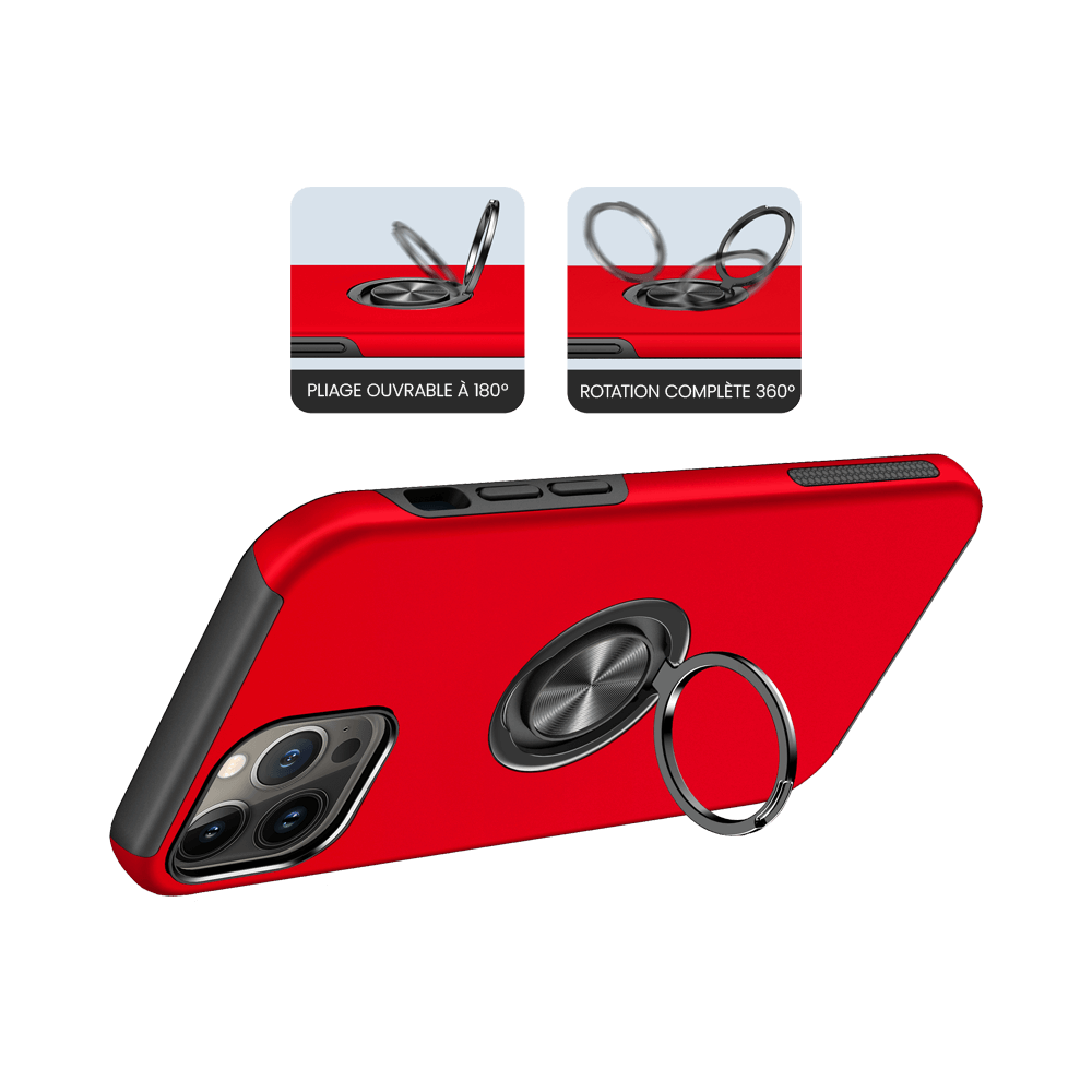 Coque de Protection PROTECT pour Apple iPhone 13 Pro Max Rouge - Vue 3