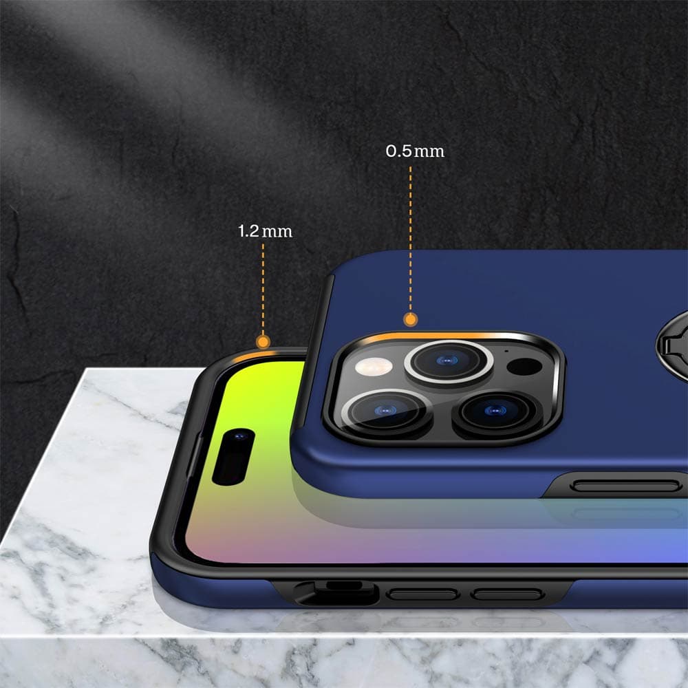 Coque de Protection PROTECT IE013 pour Apple iPhone 15 Pro Bleu - Vue 6