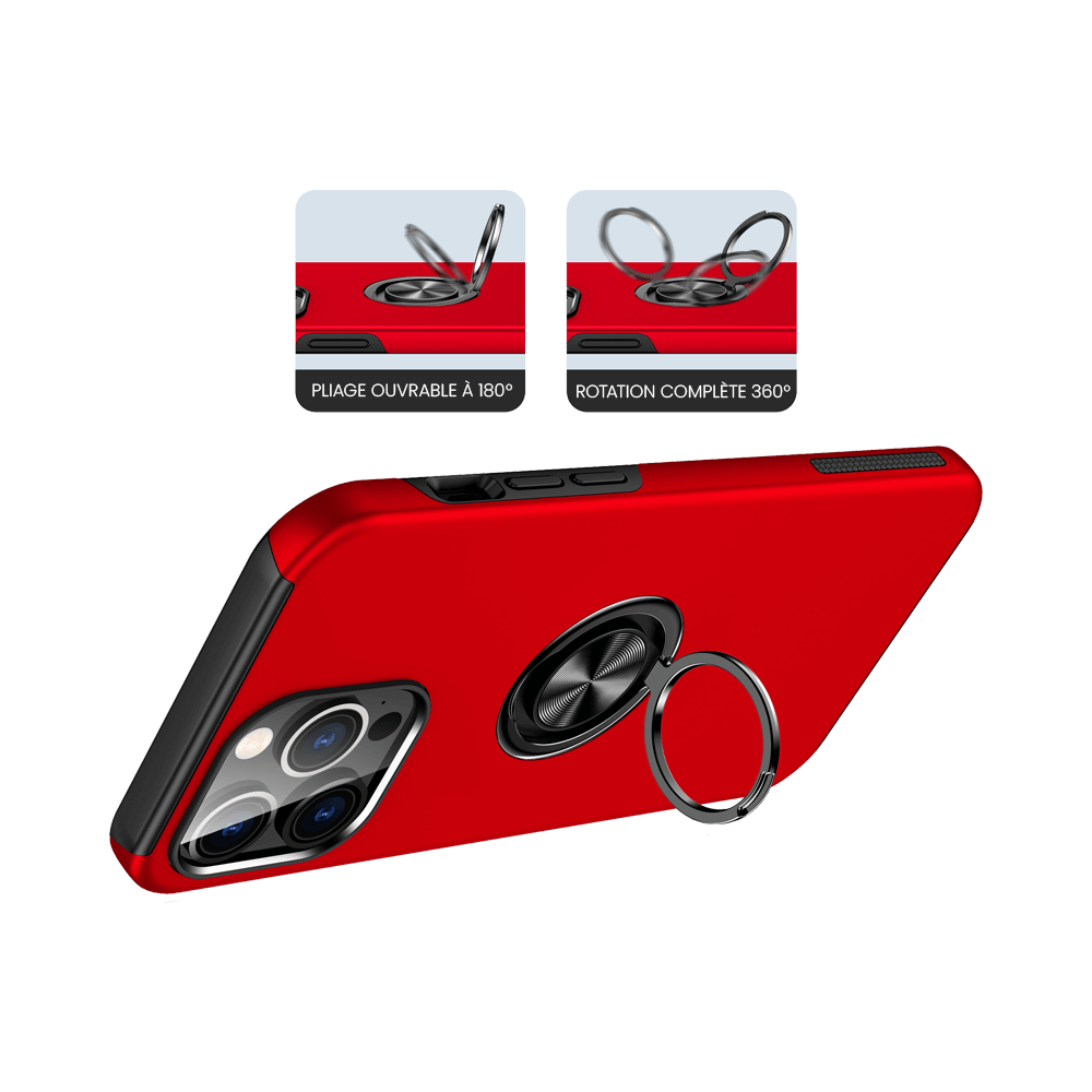 Coque de Protection PROTECT  pour Apple iPhone 15 Pro Max Rouge - Vue 3