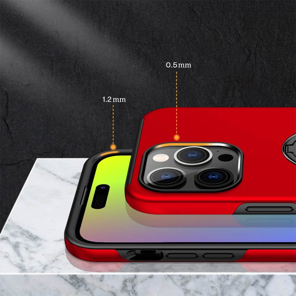 Coque de Protection PROTECT  pour Apple iPhone 15 Pro Max Rouge - Vue 6