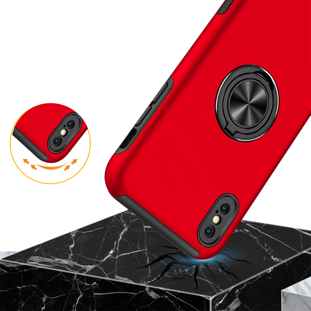 Coque de Protection PROTECT pour Apple iPhone X/iPhone XS Rouge - Vue 5