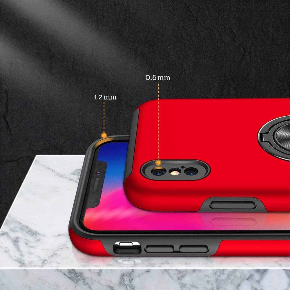 Coque de Protection PROTECT pour Apple iPhone XS Max Rouge - Vue 6