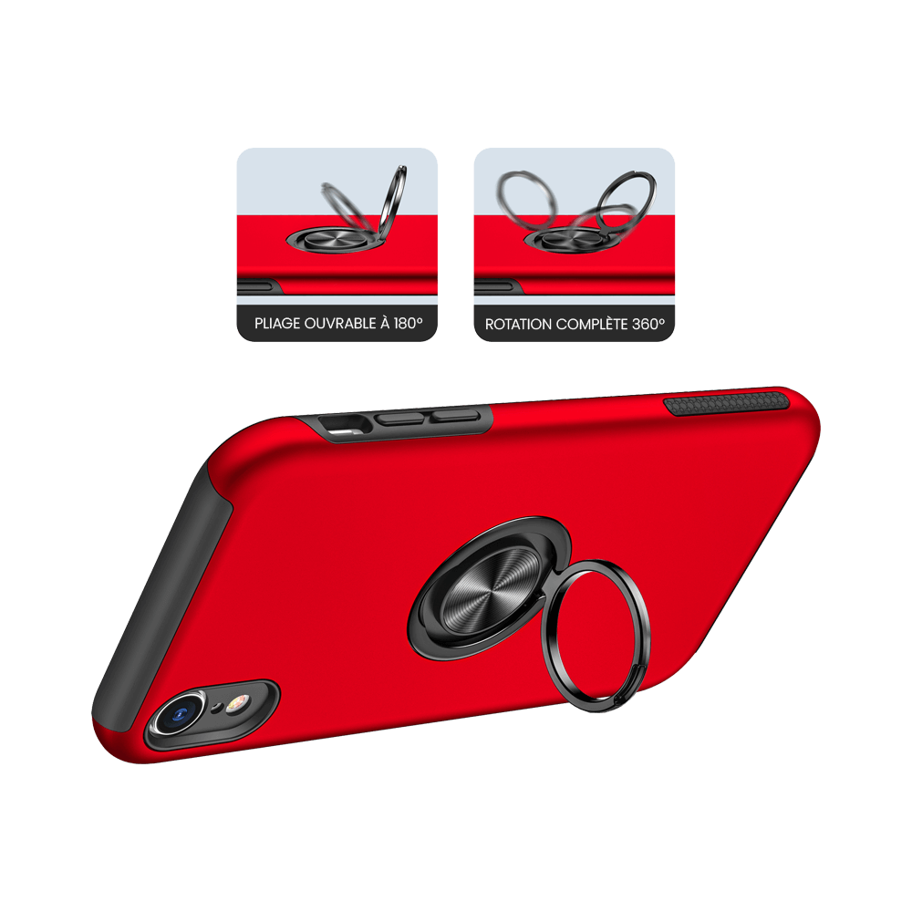 Coque de Protection PROTECT IE013 pour Apple iPhone XR Rouge - Vue 3