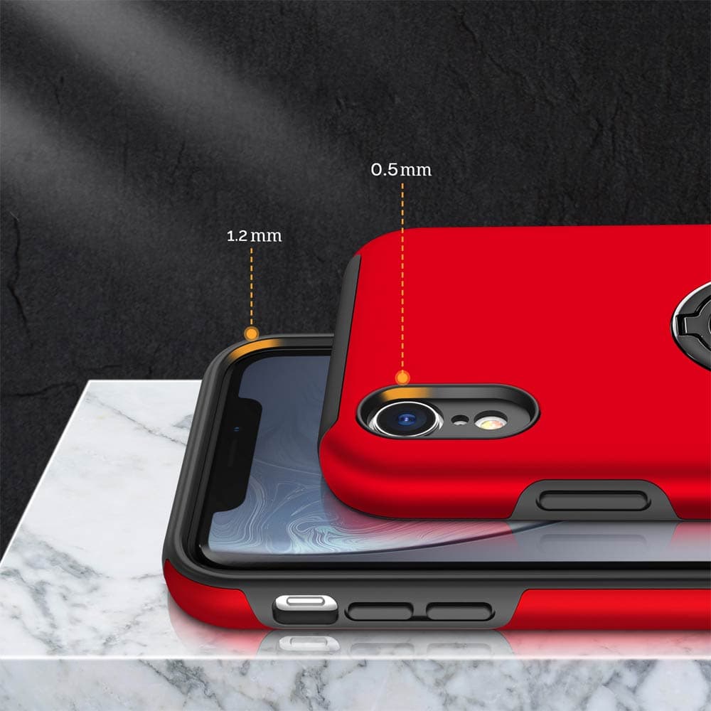 Coque de Protection PROTECT IE013 pour Apple iPhone XR Rouge - Vue 6