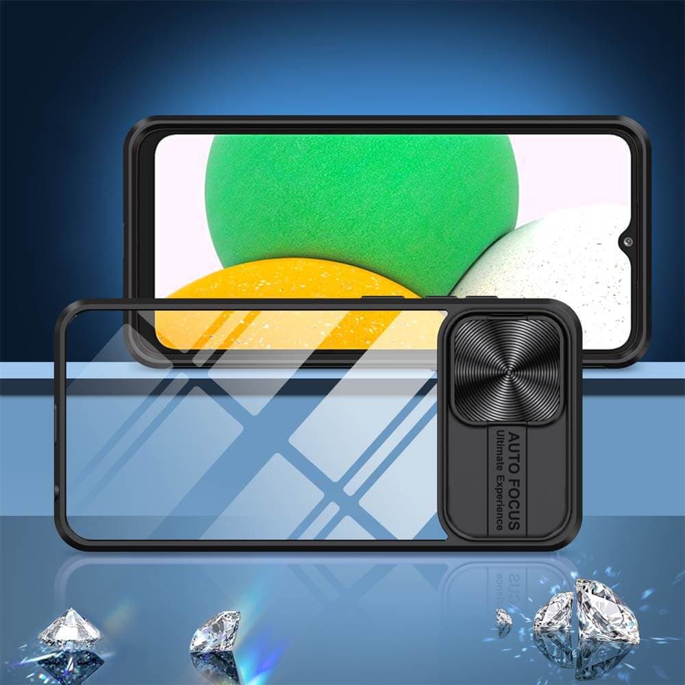 Coque avec cache caméra – Samsung Galaxy A03 Core – PROTECT IE027 Noir - Vue 2