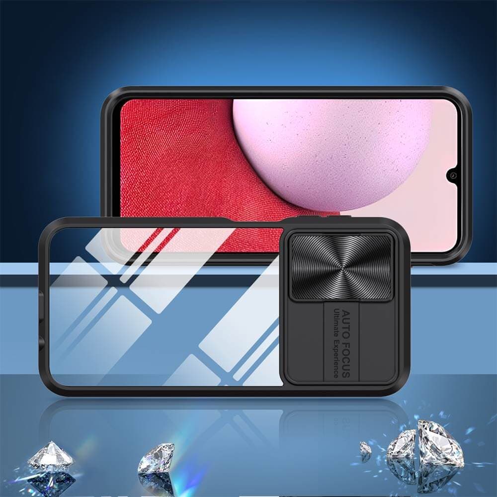 Coque avec cache caméra – Samsung Galaxy A14 – PROTECT IE027 Noir - Vue 2