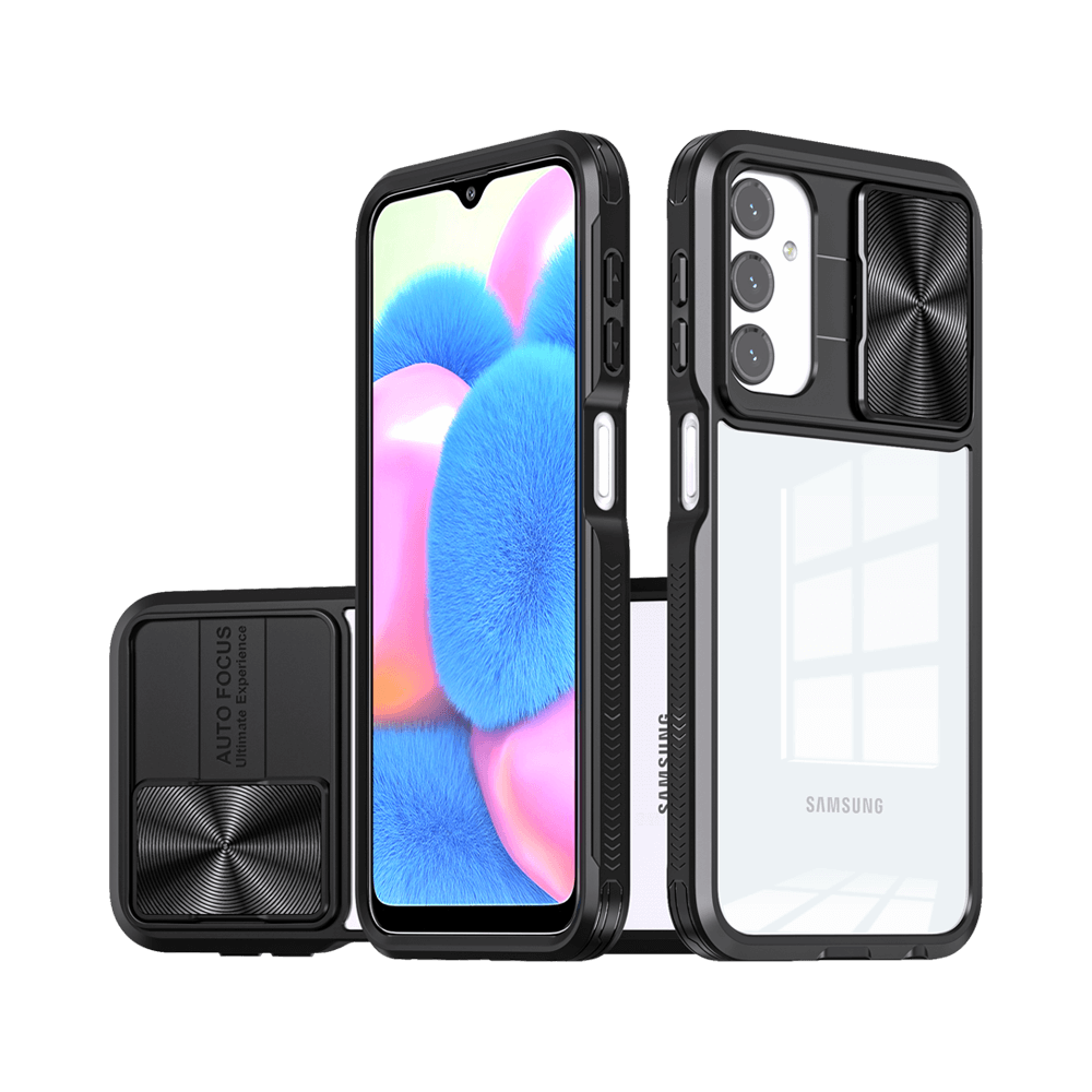 Coque avec cache caméra – Samsung Galaxy  A24 4G – PROTECT IE027 Noir