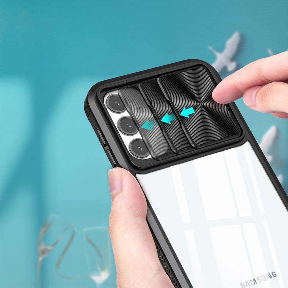 Coque avec cache caméra – Samsung Galaxy  A24 4G – PROTECT IE027 Noir - Vue 27