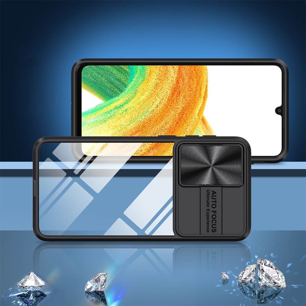 Coque avec cache caméra – Samsung Galaxy A33 5G – PROTECT IE027 Noir - Vue 2