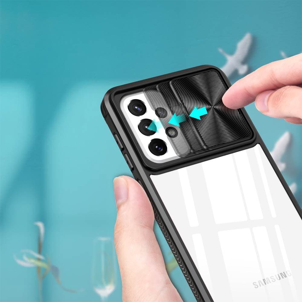 Coque avec cache caméra – Samsung Galaxy A33 5G – PROTECT IE027 Noir - Vue 3